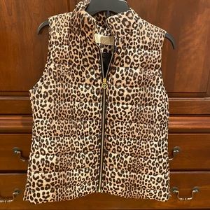 Michael Kors Cheetah Print Vest